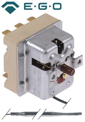Sikkerhedstermostat Frakoblingstemp. 360°C 3-polet 1CO/2NC 20A Føler ø 4mm Føler L 120mm