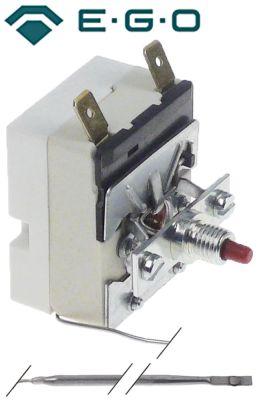 Sikkerhedstermostat Frakoblingstemp. 132°C 1-polet NC Føler ø 3mm Føler L 245mm Kapillærrør 