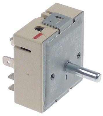 Energiregulering 230V 13A Drejeretning venstre Akse ø 6x4,6mm Fastgørelsesgevind M4 To-kreds