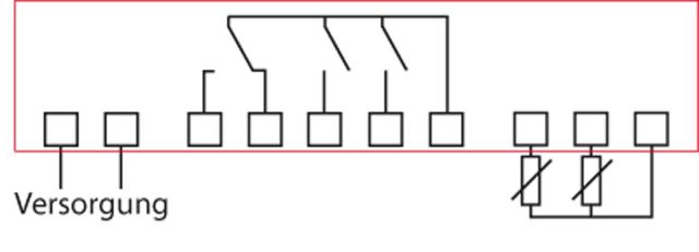 Elektronikregulering 230V Indbygningsmål 71x29mm NTC/PTC Montering Indbygningsversion Relæudgange 2