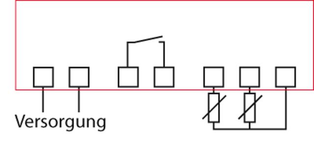 Elektronikregulering 230V Indbygningsmål 71x29mm NTC/PTC Montering Indbygningsversion Relæudgange 1