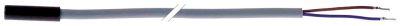 Temperaturføler NTC 10kOhm Kabel PVC Føler -20 til +80°C Føler ø7x24,5mm