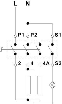 Energiregulering 230V 13A Drejeretning venstre Akse ø 6x4,6mm Fastgørelsesgevind M4 To-kreds