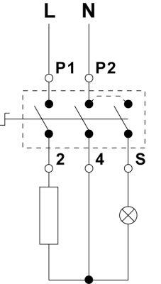 Energiregulering 230V 13A Drejeretning højredrejende Akse ø 6x4,6mm 2-trins