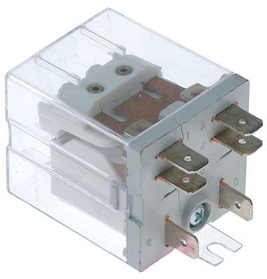 Effektrelæ Italiana Rel 230VAC 20A 1NC/1NO Tilslutning F6,3 Laskefastgørelse