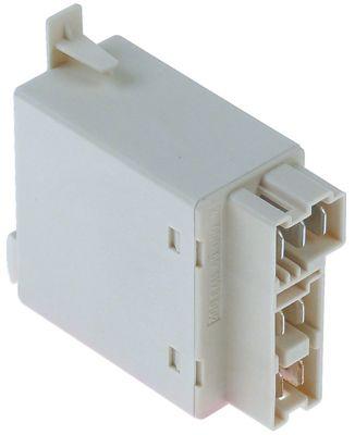 Effektrelæ SCHRACK 230VAC 16A 2NO Tilslutning kodet stik 2-polet