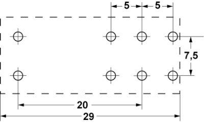 Printrelæ Italiana Rel 12VDC 1CO Tilslutning Stifter 95.65/95.75 Modulmål 5mm