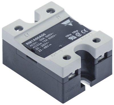 Effektrelæ Faser 1 50A 600V 22-48VDC Type RM1A60A50 L 58mm B 45mm CARLO GAVAZZI