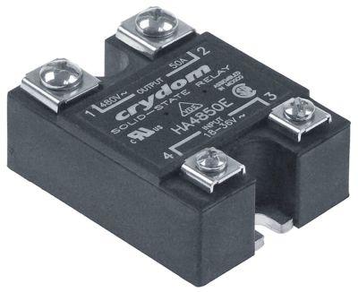 Effekthalvleder Faser 1 50A 480V 18-36 VAC Type HA4850E L 57mm B 45mm CRYDOM Skruetilslutning