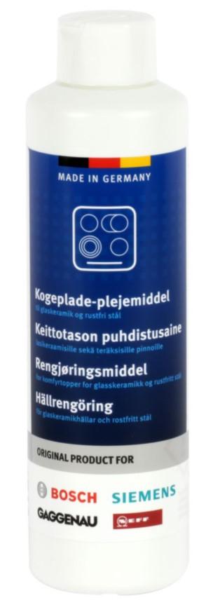 Rengøringsmiddel til kogeplader