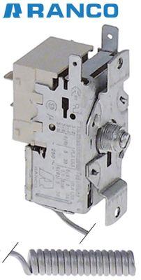 Termostat Arbejdsområde -20,5 til -1,5°C Føler ø 9mm Føler L 40mm Kapillærrør 2000mm