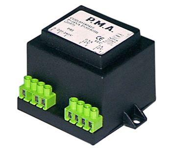 Transformator 16VA sekundær 12V/0,3A/1AA Tilslutning Skruetilslutning 50Hz Primær 220-240V