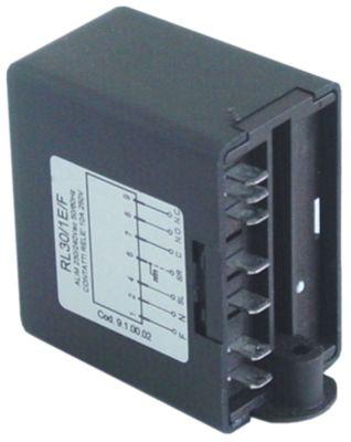 Niveaurelæ 230V Tilslutning F6,3 Type RL30/1E/F 10A Spænding AC 50/60Hz