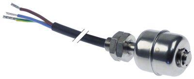 Niveaukontakt 1NO ø 27mm 250V Kabellængde 1000mm L 47mm Indbygning ø 45mm 16A IP vertikal