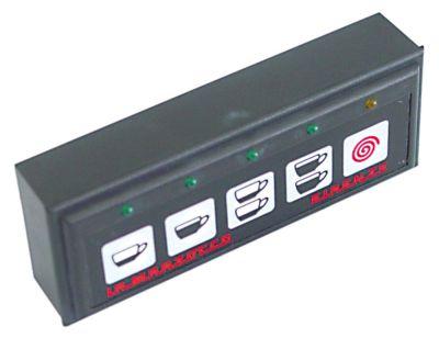 Tastaturenhed Tilslutning 6+10 pin Type DOS MASK + TEA Belysning LED