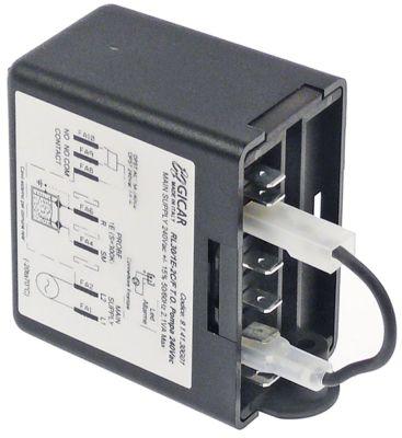 Niveaurelæ 230V Tilslutning F6,3 Type RL1E/2C/F 8A Spænding AC 50/60Hz
