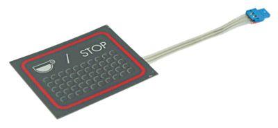 Folietastatur L 68mm B 58mm passer til FAEMA