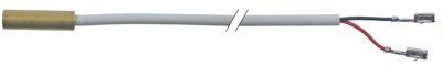 Temperaturføler NTC 100kOhm Kabel PVC Føler -40 til +125°C Føler ø7x25mm Kabellængde 3m