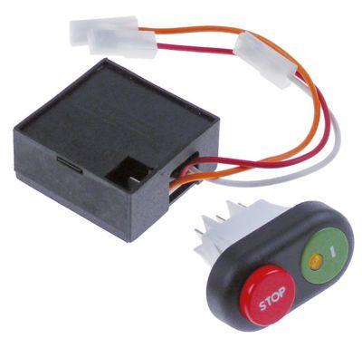 Elektronikboks 230V med pressostat dobbelt til pålægsmaskine