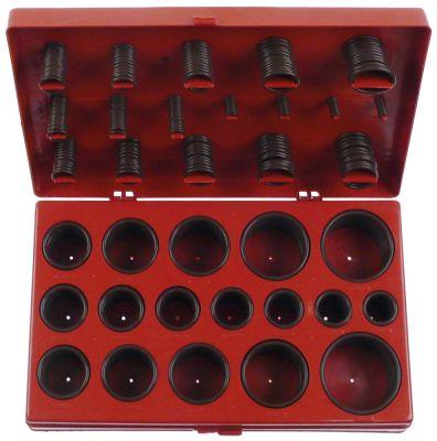 Sortimentkasse Viton O-ring tommer inkl. service boks 407 dele