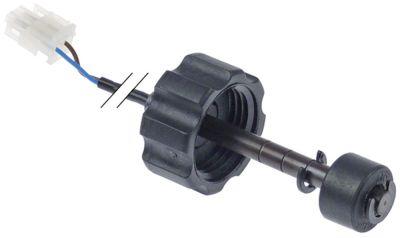 Svømmekontakt 1NO ø 12mm 24V Kabellængde 880mm Indbygning ø 8mm 1-polet 2A Stik