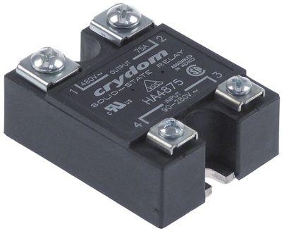 Effekthalvleder Faser 1 75A 48-480V 90-280VAC Type HA4875 L 58,4mm B 45,7mm CRYDOM