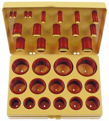 Sortimentkasse Silikone O-ring metrisk inkl. service boks 386 dele