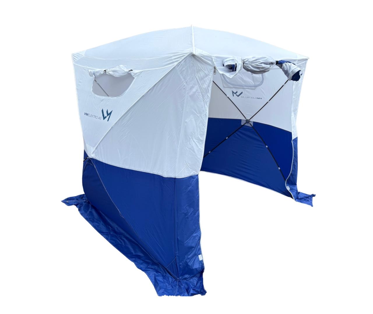 Montørtelt til udendørs opgaver