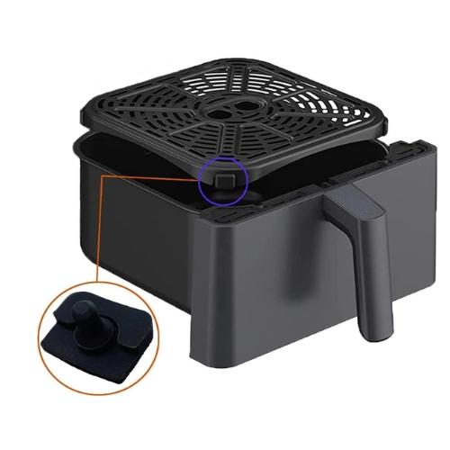 Gummifødder 4 stk. til grillrist i Cosori airfryer 20x16x5 mm.