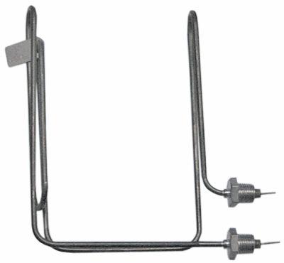 Varmeelementer 2000W 230V VK 1 L 140mm B 173mm H 35mm Gevind M14x1,5 BA 33mm Rør ø 4,2mm