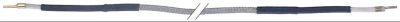 Varmekabel 50W 220V L 3100mm Tilslutning Ledningstyller ø 3mm
