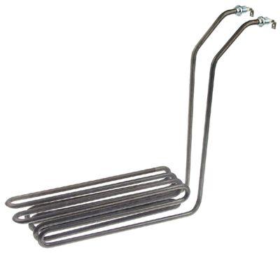 Varmelegeme 4000W 230V L 415mm L1 28mm L2 57mm L3 330mm H1 60mm H2 220mm H3 60mm