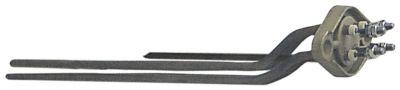 Varmelegeme 2600W 230V L 330mm L1 23mm L2 65mm L3 202mm H1 30mm H2 30mm 2-huls flange