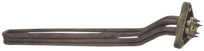 Varmelegeme 2700W 230V L 390mm L1 25mm L2 60mm L3 295mm H1 30mm H2 21mm 3-hulsflange