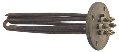 Varmelegeme 2700W 230V L 232mm 4-huls flange Tilslutning M6x1 Rør ø 85mm VK 1 LA 55mm H 43mm