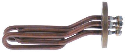 Varmelegeme 2000W 230V L 165mm L1 28mm L2 36mm L3 103mm H1 29mm H2 23mm 4-huls flange