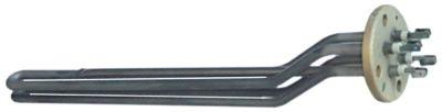 Varmelegeme 2750/3300W 220/240V L 338mm L1 46mm L2 58mm L3 235mm H1 33mm H2 14mm 4-huls flange