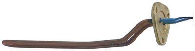 Varmelegeme 1350W 230V L 334mm L1 20mm L2 40mm L3 270mm H2 215mm 3-hulsflange Tilslutning Kabel