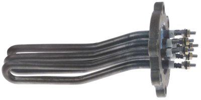 Varmelegeme 1800W 230V L 155mm L1 20mm L2 55mm L3 80mm H1 24mm H2 26mm 6-hulsflange
