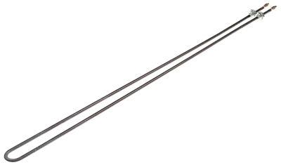 Varmelegeme 1450W 230V L 675mm Kyllingegrill 2-huls fastgørelse Tilslutning M4 Gevind 1/4