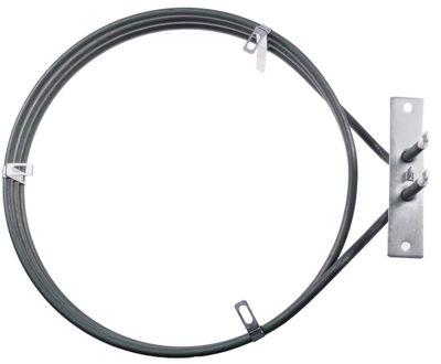 Varmelegeme 2900W 230V L 268mm L1 35mm B1 30mm H1 11mm H2 32mm Firkantflange