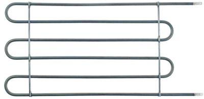 Varmelegeme 700W 230V L 400mm Bain-Marie Tilslutning Fladstik 6,3 mm Rør ø 625mm VK 1