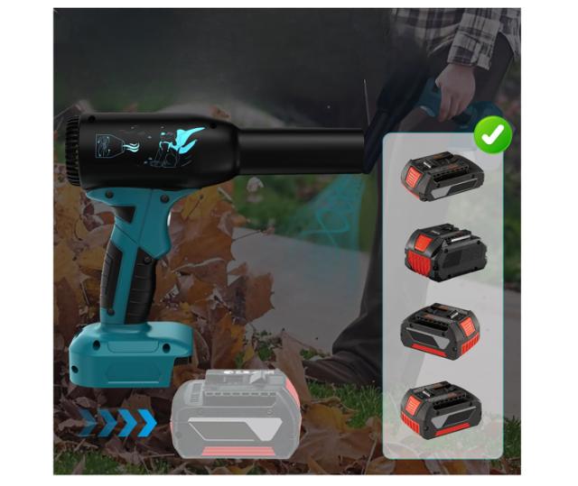 Kraftig turbo Blæser 380W til Bosch 18V batteri