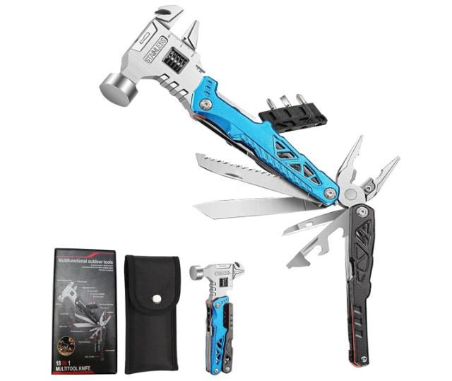 Multitool 18-i-1 værktøj med etui