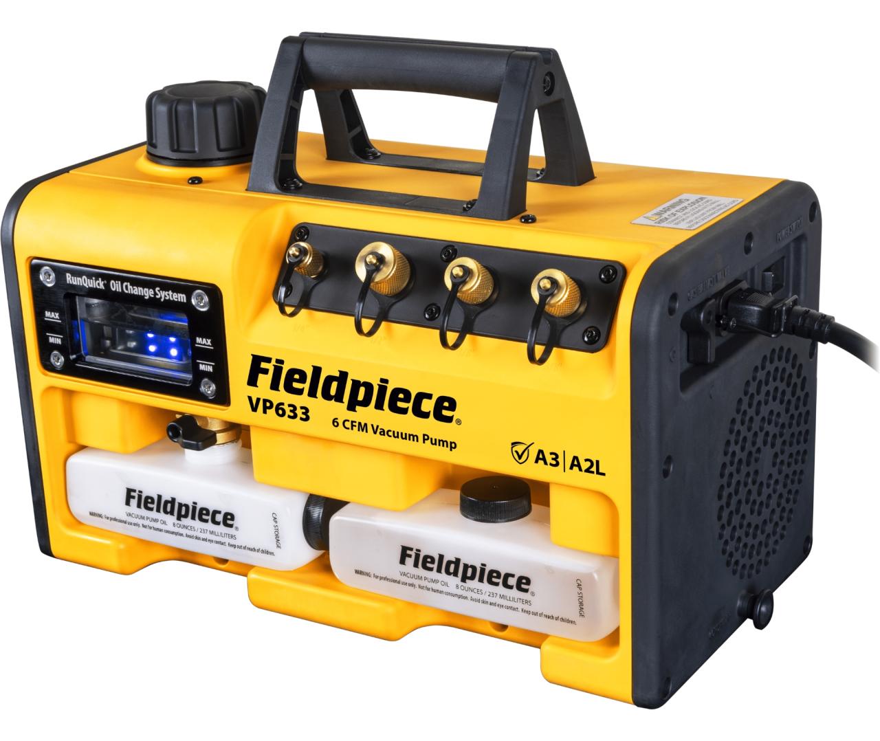 ATEX-klassificeret 6CFM Vacuum Pump fra Fieldpiece
