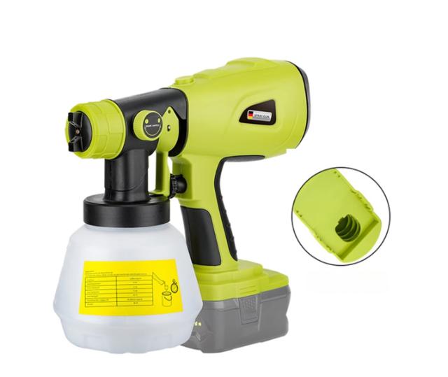 Malersprøjte Sprøjtepistol til Ryobi 18V batteri
