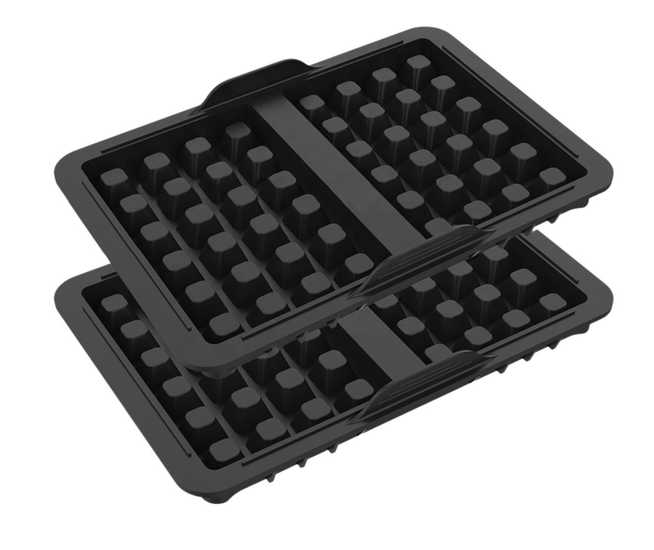 Silikoneforme til belgiske vafler til Ninja airfryer, 21x14,5cm 