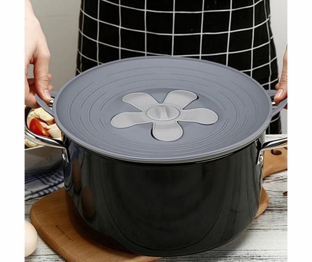 Universal grydelåg - Låg, overkogningslåg, stænklåg