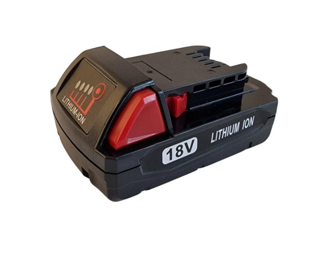 Kompatibel batteri 2.0Ah 18V til Milwaukee boremaskine