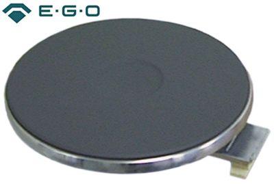 Kogeplade ø 300mm 3500W 220V Tilslutning 4 skrueklemmer med 8mm overløbskant